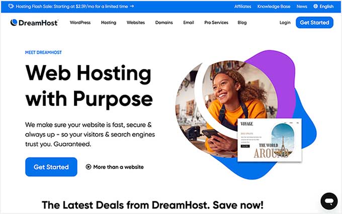 DreamHost 虚拟主机